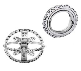 Stainless Steel Ring Women MenLovers Alloy Finger Rings GiftsNew Necklace Ring Holder Pendant Astronomical Ball Rings53214101206802