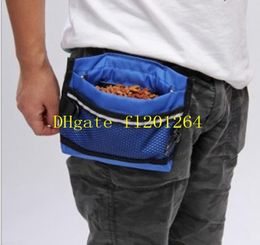 20pcslot Pet Dog Treat Bait Waist Pouch Puppy Reward Based Training Bag with Buckle Belt9451129