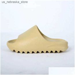 Slipper 2023 Bone Slides Infant New Born Baby Shoes Resin Slip On Soot Boys Girls Children Sandals With Box Size Drop Delivery Kids Ma Dhsdz Q240409