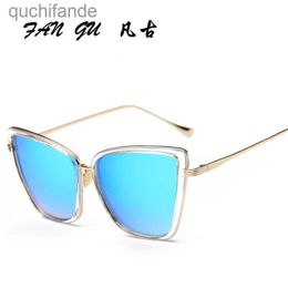 Original Ditar Top Level Designer Sunglasses Cat Eye Sunglasses W0734 Womens Trendy Slimming Face Sunglasses and Sunglasses with Real Logo