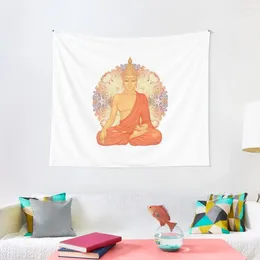 Tapestries Golden Buddha Mandala Tapestry House Decorations Decoration Wall