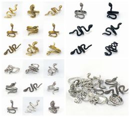 wholesale 100pcs alloy rings black gold silver mix punk vintage charm gifts wome men cool party Jewellery lots1156832