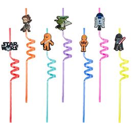 Novelty Items 5 Themed Crazy Cartoon Sts Drinking Party Supplies For Favours Decorations Plastic Summer Favour Birthday Christmas Reusab Otfdh