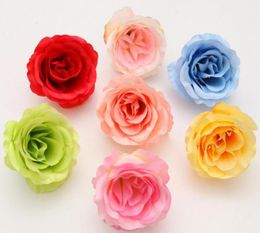 European Touch Real Latex Rose Silk Artificial Flower Bouquet Bridal Bridesmaids Hydrangeas Flower Wedding Home party Decoration G5610280