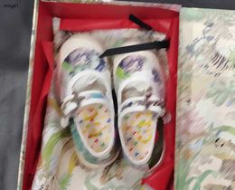 Brand kids Sneakers Tiger pattern print baby Casual shoes Size 26-35 High quality brand packaging girls boys designer shoes 24May
