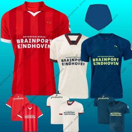 Eindhoven Away ps v Soccer Jerseys 2023 2024 Hazard FABIO Sia Home Men It Football Shirts Kids Set TOP Adult Kits XAVI 10 JJ 3.19