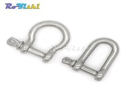 10pcslot Stainless Steel UD Anchor Shackle Screw Pin for Paracord Bracelet9350958
