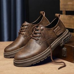 Casual Shoes Men's Leather Lace Up Chaussures Hommes Zapatos De Hombre Sapatos Sociais Masculino