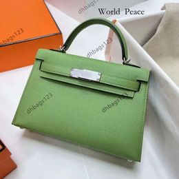 10A Top Designer Bag Hermans Crossbody Bag Mini Tote Handbag Shoulder Bag Belt Bag Messenger Bag Epsom 19Cm Fully Handmade Mirror Quality Minibag Wallet Origina 854