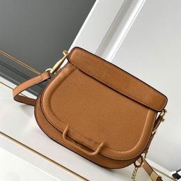 10A Fashion Designer Hot Square Bags Leather Small Genuine Chain Chain Shoulder Classic Metal Shoulder Messenger Purse Women Wallet Har Fqfe