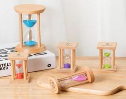 Other Arts and Crafts Fashion 3 Mins Wooden Frame Sandglass Sand Glass Hourglass Time Counter Count Down Home Kitchen Timer Clock 3732279