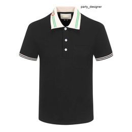 2023designer Fashion Top Business Clothing Polo Hugos Embroidered Collar Details Short Sleeve Shirt Mens Multi-color Multi-colors Tee M-xxxl ggitys 9NAD