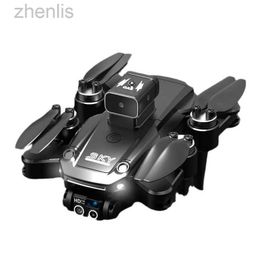 Drones J3 Remote Control Drone 4-way Obstacle Avoidance Headless Mode Foldable RC Four Helicopter Aerial Photography Flow Positioning RC Air d240509