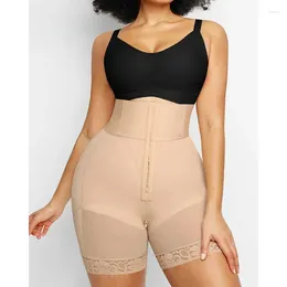 Women's Shapers 3 Boned Sculpt High Waist Booty Shorts Perfect Hip Ratio Original Colombian Girdles BuLifter Shaper With Zippers