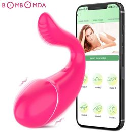 Other Health Beauty Items Wireless Vibrator s For Women Wearable Panties Dildo Anal G Spot Vaginal Balls Clitoris Stimulator Masturbator Adult Y240503
