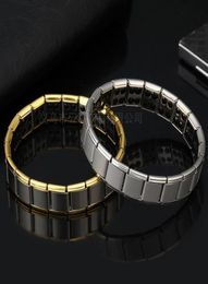 Link Chain ed Stainless Steel Magnetic Bracelet For Women Healing Bangle Balance Health Men Care Jewelry11707065890720