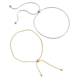Charm Bracelets Chain Bracelet Stretchable Pendant Minimalist Adjustable Modern For Friends Teen Girlfriend Jewellery Gifts