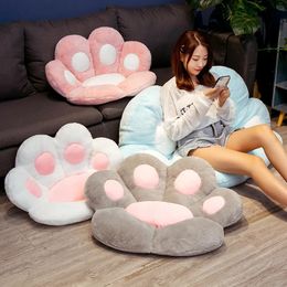 Cat Paw Chair Cushion Lovely CushionCat Shape Cozy Seat Pad Floor Pillow 240508