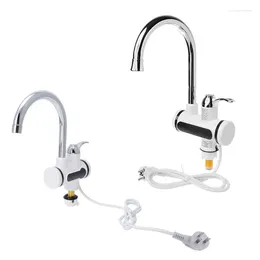 Kitchen Faucets Fast Electric Heating Water Tap Instant Heater Faucet LED Digital Display T5EF