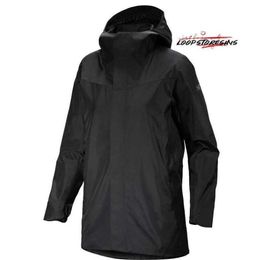 Waterproof Designer Jacket Outdoor Sportswear F23 Hoody Hooded Jacket Womens Waterproof Windproof Breathable Wear-resistant Assault Suit Black l 9LP5