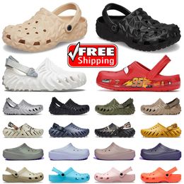 Fast Shipping Designer Sandals Slippers Classic Clog Echo Sandals Famous Designer Women Men Slippers Summer Shoes kid Sliders Slide Flip Flops Free Shipping DHgate