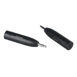 2024 Bluetooth 5.0 Car Kit Mini 3.5mm Jack AUX Handsfree Stereo Music Audio Receiver Adapter for Car Headphone Speaker - for car music