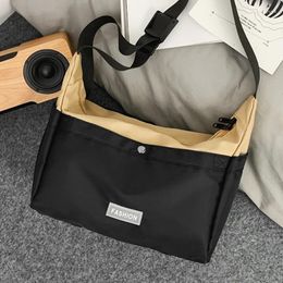 Evening Bags Black Women's Nylon Cloth Shoulder Bag Simple Casual All Match High Capacity Ladies Handbag The Listing Female Crossbody