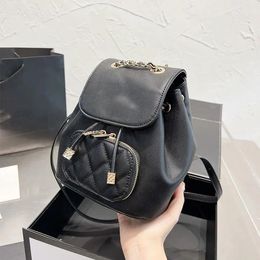 Women Luxury Designer Bag Fashion Genuine Leather Shoulder Bag 2023 New Classic Ladies Backpack For Men Knapsack Crossbody Handbag Wall Hupe