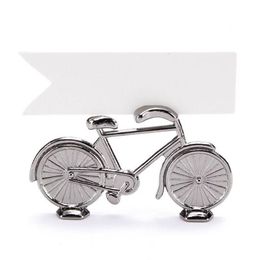 Creative Vintage Bicycle Bike Table Place Card Holder Name Number Wedding Party Memo Clip Restaurants Decoration7109455