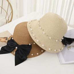 Wide Brim Hats Sunshade Women Girls Straw Hat Lightweight And Breathable Wear-resistant Outdoor Sunscreen Visor Beach Cap Soft Handmade