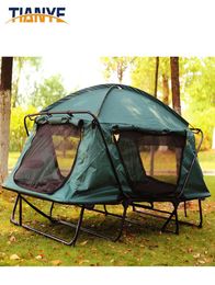 Outdoor offground camping tent speed open shelters mountaineering fishing picnic surf beach tent shade waterproof double5794706