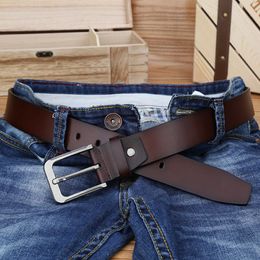 Belts Catelles Strap Male Genuine Leather Belt Designer Pin Buckle Men's Men High Quality Man For 1935 336D