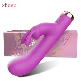 Other Health Beauty Items Powerful Rabbit Vibrator for Women Nipple Clitoris Stimulator G Spot Massager Dildo s Shop Adult Goods for Female Y240503