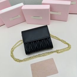 Designer Shoulder Bag Leather Bags WOMEN Luxurys Mini Chain Bag Clutch Flap WOMAN Purse
