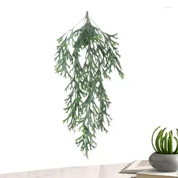 Decorative Flowers Vines For Room Decor Artificial Foliage Rattan Leaves Greenery Stems Shrubs Wall Vine