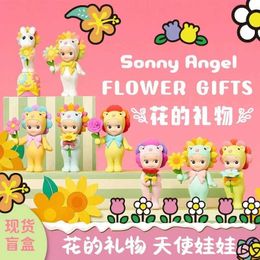 Blind box Flower Gift Series Sonnyangel Girl Chrysanthemum Handmade Blind Box Trendy Toy Surprise Box Cute Birthday Decorative T240506