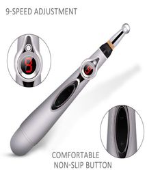 Electronic Accupuncture Pen Massage Relief Pain Tools Health Therapy Instrument Heal Energy Dc88 SH1907275809271