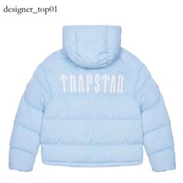 mens jacket Trapstar brand London Decoded trapstar tracksuit Puffer 2.0 Gradient trapstar jacket Black Jacket Men Embroidered Thermal Hoodie Winter Coat Tops 03b8