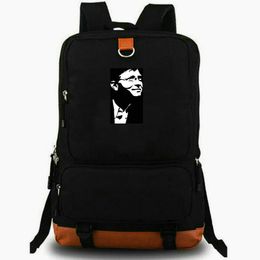 Bill Gates backpack Great Man daypack Nice school bag Print rucksack Leisure schoolbag Laptop day pack