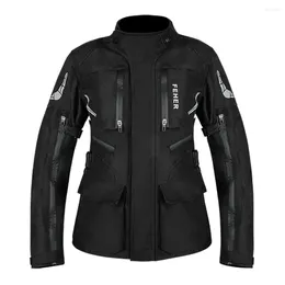 Motorcycle Apparel Jacket Double Waterproof Women Interior Detachable Thermal Window Type Protection XS-3XL