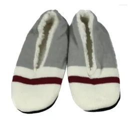 Slippers Winter Warm Women Indoor Home House Plus Size Plush Non Slip Soft Comfy Fluffy Floor Casual Shoes Flat Lazy Female