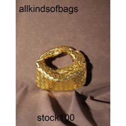 Mini Bag Jodie Golden Venetabottegs Knot Woven Bag Womens Held Dinner Advanced Handbag Soft Leather Dumpling cy