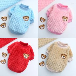 Dog Apparel Pink Soft Fleece Pet Clothes For Small Medium Dogs Cats Warm Winter Coat Jacket Puppy Cat Clothing