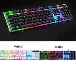 Selling Computer keyboard Backlight game desk type domestic luminescent machine touch notebook USB wired Mechanical Gaming Key5497791