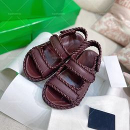 Designer Sandals Womens designer shoes Beach Sandals Velcro Sandals 2024 New Jack Casual Fashion Famous Luxury Flat Sandals Genuine Leather Top Quality With Box