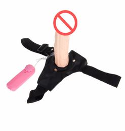 Lesbian Gay Strap on Dildo Ultra Elastic Harness Penis Dildo panties Vibrator Cock Wearing Dildos Sex toys Adult Product For Coupl7141127