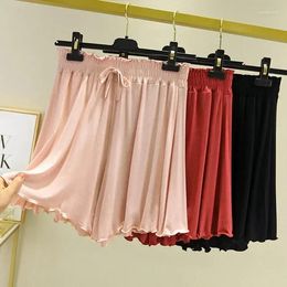 Domowe dna uśpiona damska swobodne spodenki Pajama lato 40-80 kg plus sen krótki rozmiar kolorowy kolor czysty spodnie kobiety za