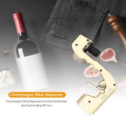 Champagne Wine Dispenser Fountain Bottle Beer Ejector Feeding Flirt Gun for Wedding Party Night Club Bar Tool Other Bar Products7583965