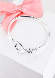 2020 New Mother039 Day Bracelet 100 925 Sterling silver Infinity Knot Bangles Bracelets For Women Fit Beads Charms Diy Jewelry3607765