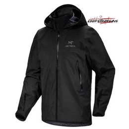 Giacca da design impermeabile per abbigliamento sportivo per esterni AR pro maschile antivento e impermeabile per esterni giacca d'assalto fw23 black s owea